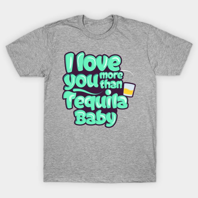 Funny Alcohol Couple Shirts T-Shirt by andrewmk513